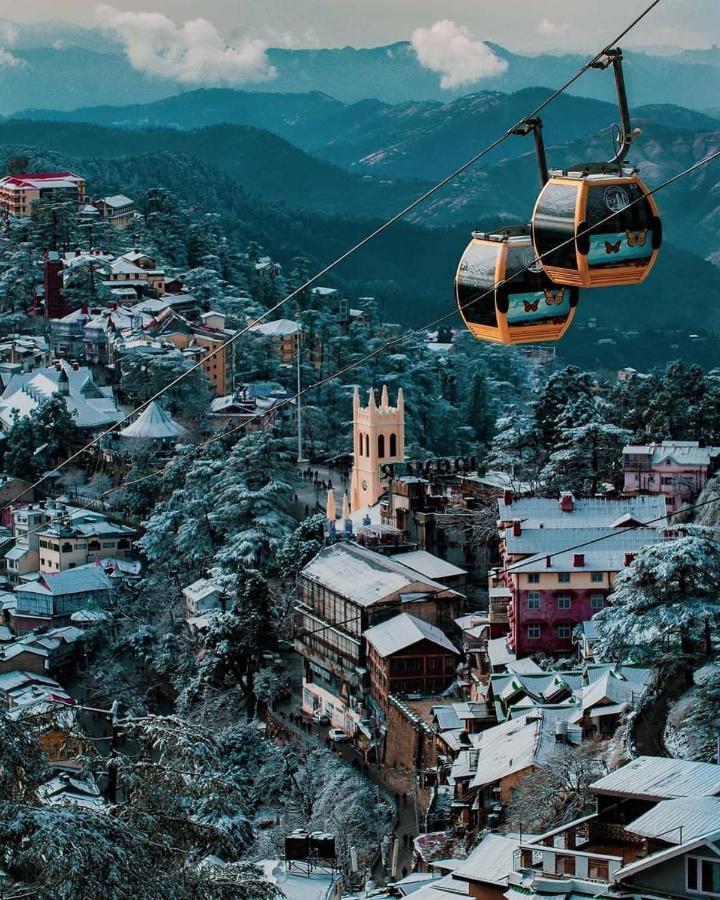 Dhanlaxmi Apartments Shimla Exteriör bild